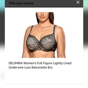 Pretty 😍 Delimira 36E bra